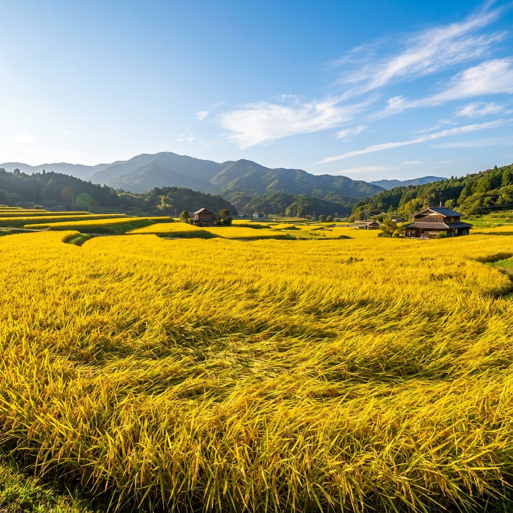 Golden Horizon Background